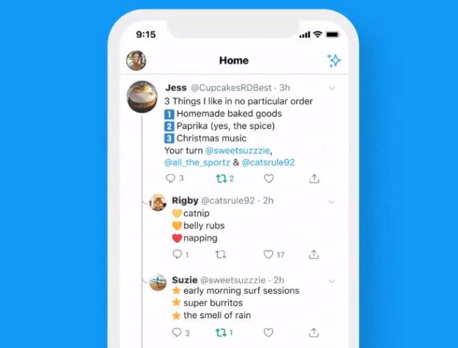 Twitter su iOS ora mostra le risposte alle conversazioni