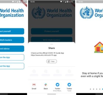COVID-19, l’OMS lancerà un’app ufficiale con notizie e suggerimenti