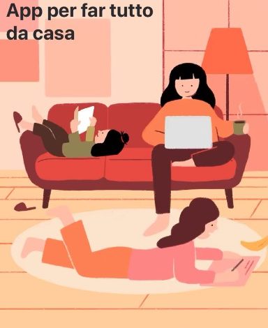 Apple consiglia le “app per far tutto da casa”