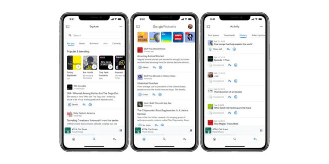 Google Podcast approda su App Store