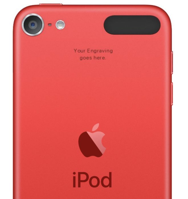Apple non offre più l’incisione personalizzata sugli iPod sostitutivi