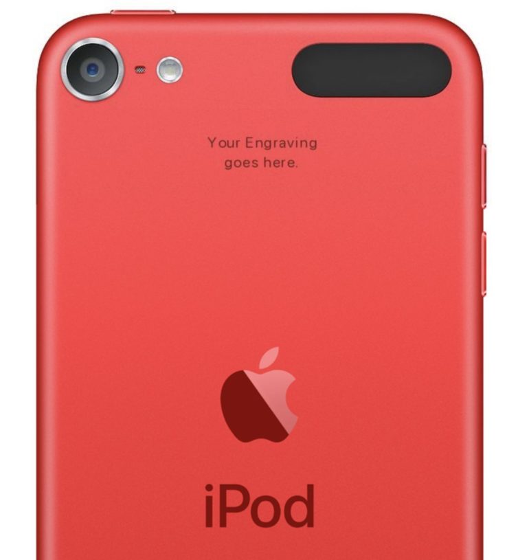 incisione ipod touch