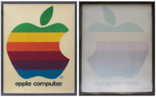 Insegna vintage di Apple finisce all’asta