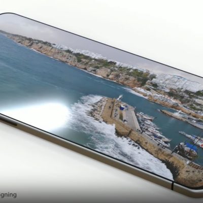 L’iPhone 12 immaginato senza notch