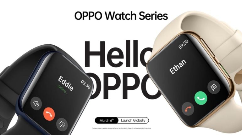 OPPO Watch: nuovo poster svela la funzione di chiamata vocale, ed i colori  