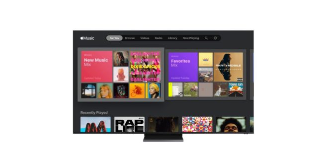 L’app Apple Music disponibile sulle smart TV Samsung dal 2018 in poi