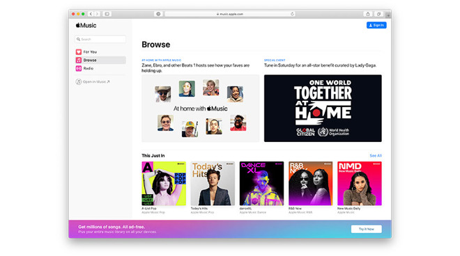 apple music web