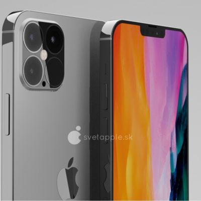 Concept di iPhone 12 mostra la notch ridotta