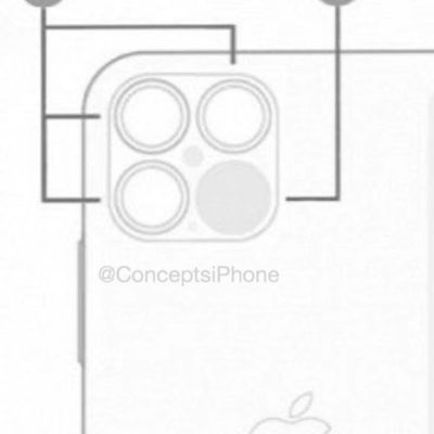 Su iOS 14 l’immagine dell’iPhone 12 con scanner LiDAR