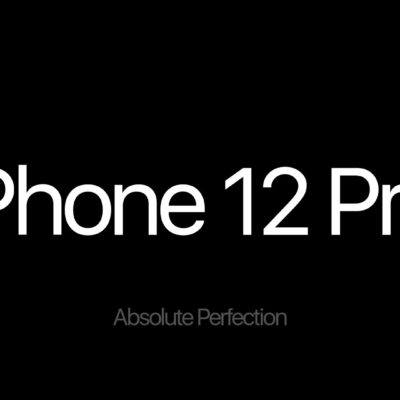 Concept iPhone 12 Pro con fotocamera sotto al display