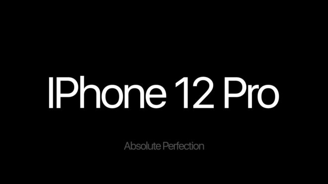 Concept iPhone 12 Pro con fotocamera sotto al display