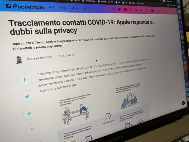 App di tracciamento COVID-19 e privacy GDPR: l’opinione dell’esperto