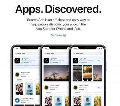 Le Search Ads di Apple potrebbero uscire dall’App Store