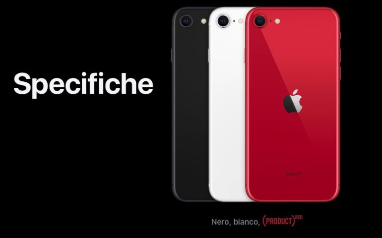 specifiche iphone se 2020