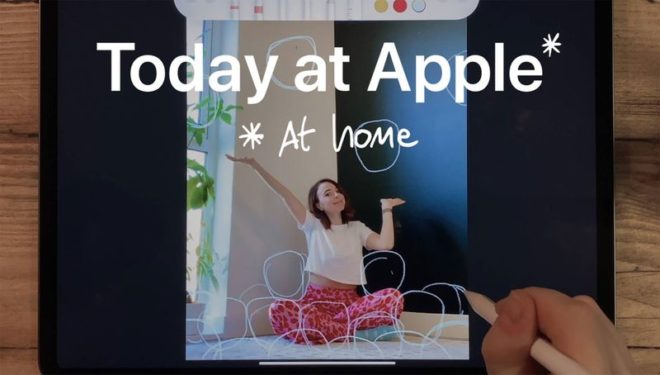 Apple lancia la nuova iniziativa “Today at Home”