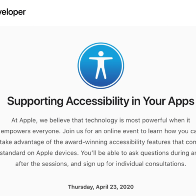 Apple invita alcuni sviluppatori ad un webinar pre WWDC 2020