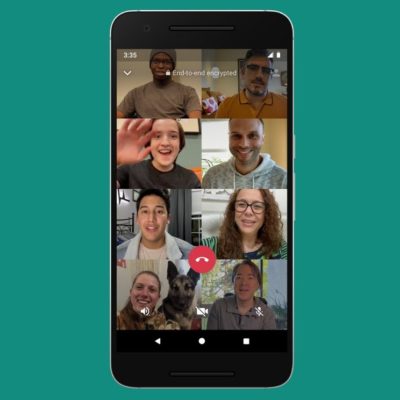 Come effettuare videochiamate di gruppo fino a 8 persone su WhatsApp
