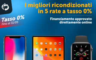 Tasso Zero: i migliori ricondizionati in 5 rate a tasso 0%. Offerta fino al 31/5 su TrenDevice