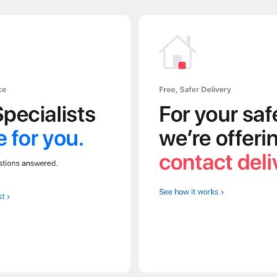 Apple lancia un nuovo hub sullo store online per facilitare gli acquisti da casa