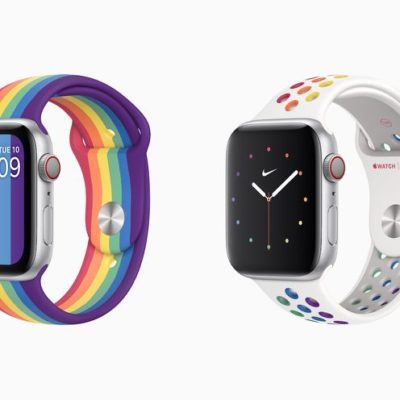 Apple lancia due nuovi cinturini sportivi a tema Pride