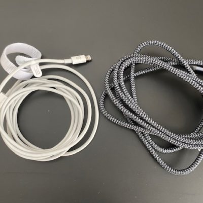 In prova i cavi Syncwire Lightning e USB-C da 2 metri
