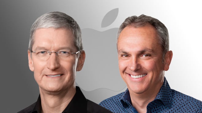 Tim Cook e Luca Maestri tra iPhone 13, Apple Silicon e App Store