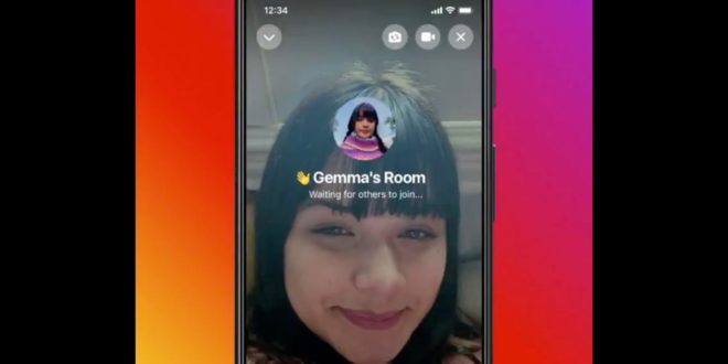 Instagram aggiunge il supporto a Messenger Rooms