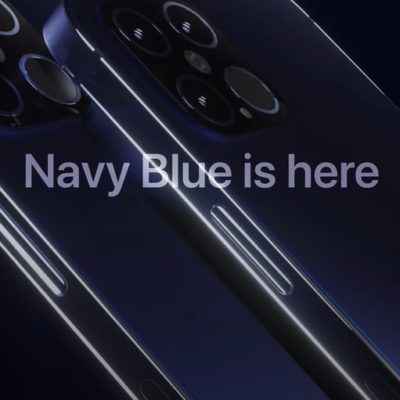 Concept immagina la colorazione Navy Blue di iPhone 12 Pro