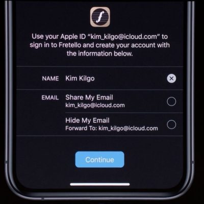 Twitter, via ai test del login con Apple ID