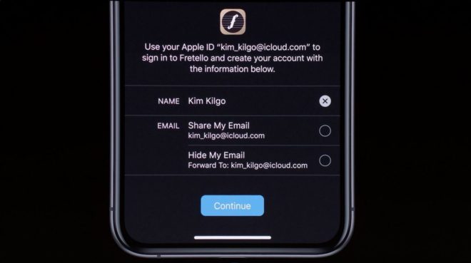 Twitter, via ai test del login con Apple ID