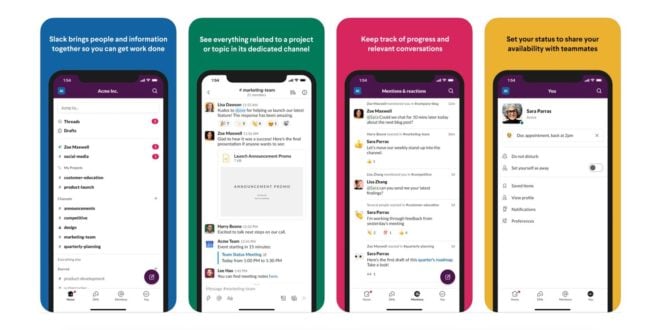 Slack per iOS si rinnova totalmente