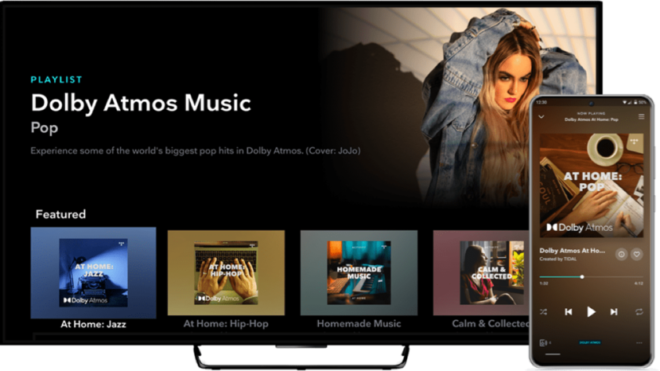 TIDAL aggiunge il supporto a Dolby Atmos Music su Apple TV 4K