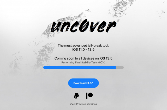 unc0ver ios 135