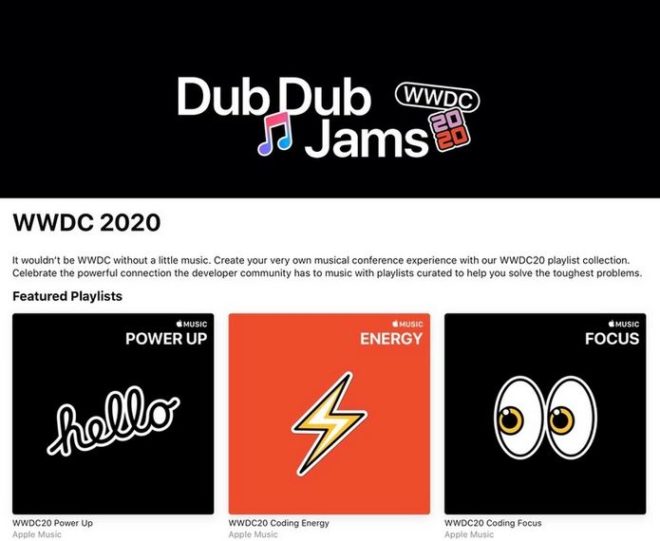 WWDC 2020, su Apple Music tre nuove playlist ufficiali per gli sviluppatori