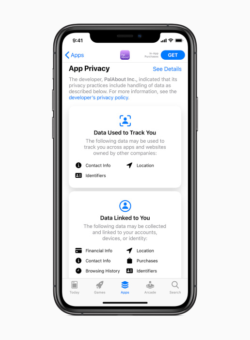 app store privacy