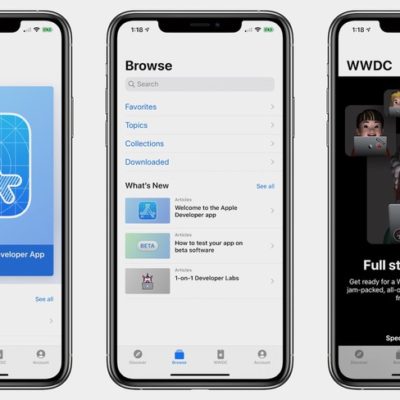 L’app Apple Developer (anche per Mac) cambia design e non solo in vista della WWDC 2020