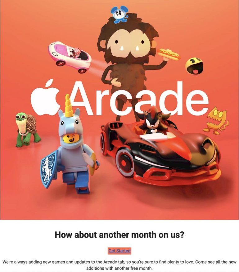 Apple Arcade Mese Extra