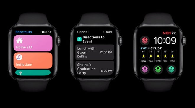 I Comandi Rapidi possono essere eseguiti localmente su watchOS 7