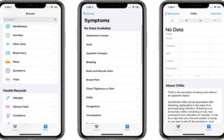Salute, con iOS 13.6 beta 2 arriva la nuova sezione Sintomi