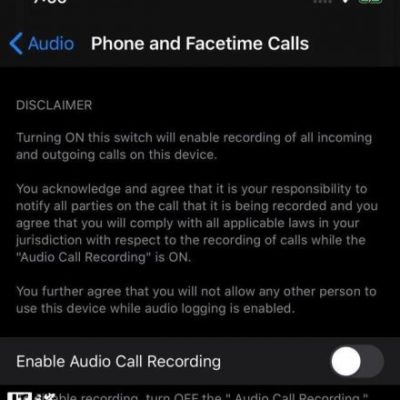 iOS 14 consentirà di registrare le chiamate telefoniche?