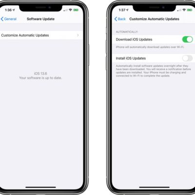 iOS 13.6 Beta 2 aggiunge il toggle per disattivare i download automatici di iOS