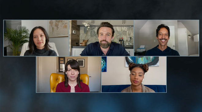 Il cast di Mythic Quest risponde alle domande degli sviluppatori alla WWDC 2020