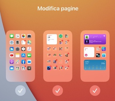 Come nascondere le pagine della Home Screen su iOS 14