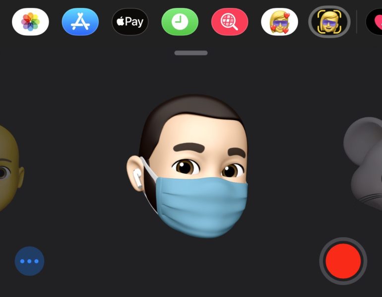 Messaggi iOS 14 memoji