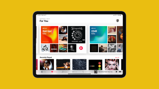 Apple Music rinnova le copertine delle playlist “Per te”