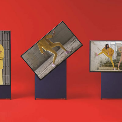 Samsung lancia Sero, la smart TV che ruota e funziona con AirPlay 2