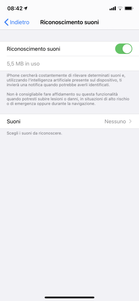 suoni ios 14