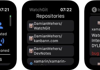 WatchGit, l’app per accedere a GitHub su Apple Watch