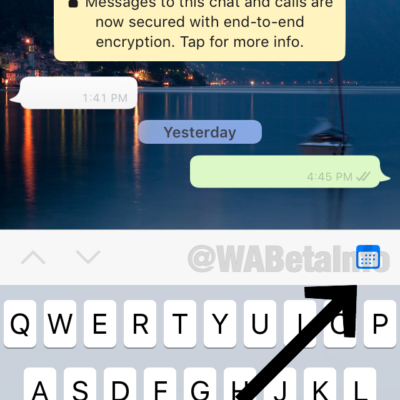 WhatsApp sta testando la ricerca dei messaggi per data
