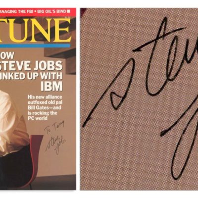 Una copertina di Fortune autografata da Steve Jobs sarà messa all’asta [AGGIORNATO]